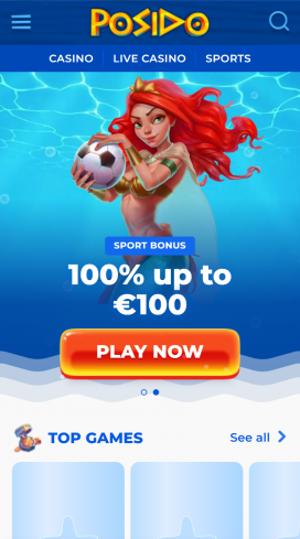 Posido Casino Apps Homepage
