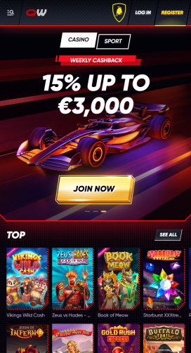 Εφαρμογή QuickWin Casino Apps Homepage