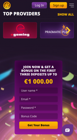 Respin Casino Apps Homepage