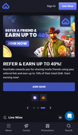 Roostake Apps Homepage