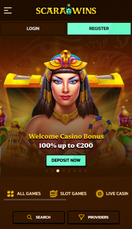 Scarawins Casino Apps Homepage