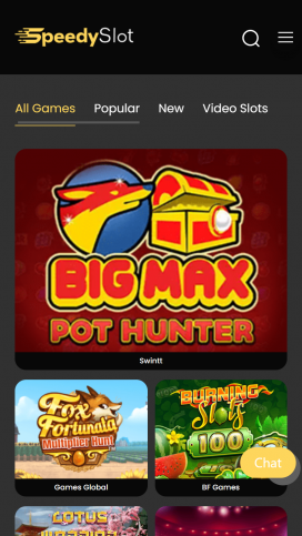 SpeedySlot Apps Homepage