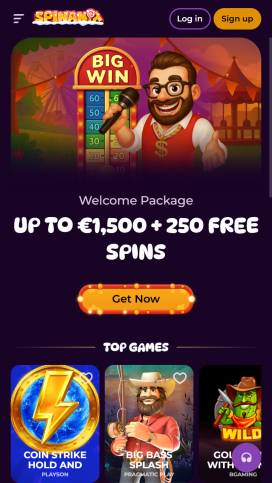 Spinania Casino Apps Homepage