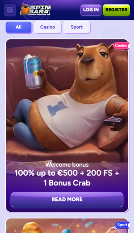 SpinBara Apps Homepage