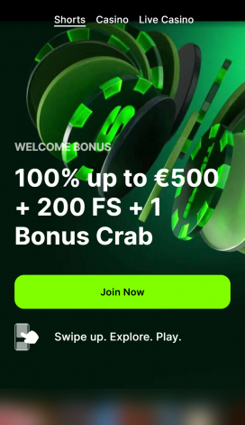 Spinit Casino Apps Homepage