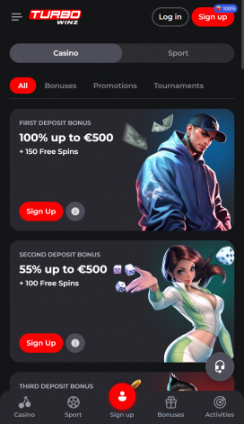 Turbowinz Apps Homepage