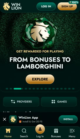 WinLion Apps Homepage