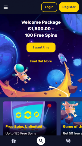 Galactic Wins Casino Apps Homepage