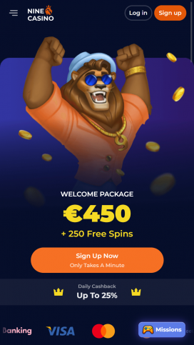 Aplikácie Ninecasino Homepage