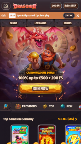 Dragonia Apps Homepage