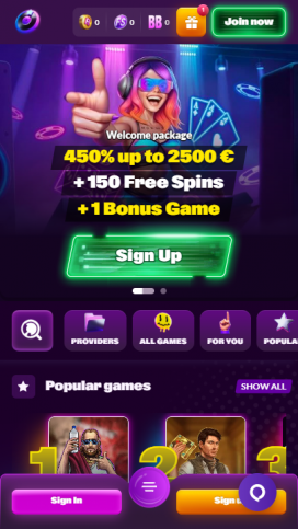 Slotrave Apps Homepage
