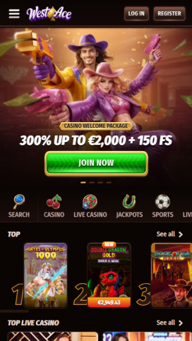 Westace App Homepage