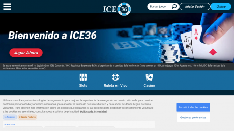 Ice36 Casinos Homepage