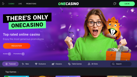 One Casinos Homepage