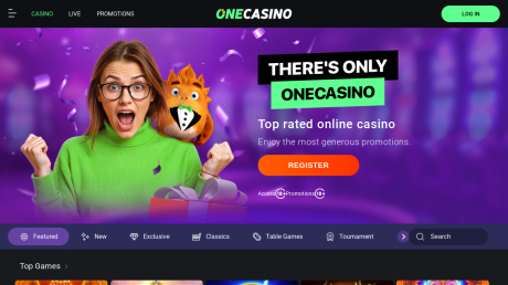 One Casinos Homepage