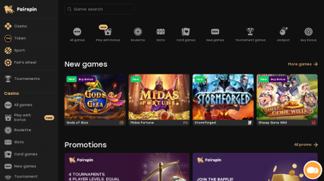 Fairspin kaszinó alkalmazások Homepage