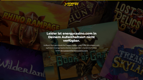 EnergyCasinos Homepage