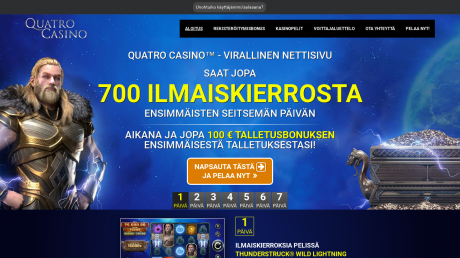Quatro Casino Homepage