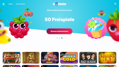 Nomini Casinos Homepage