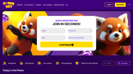 Bônusbet Homepage