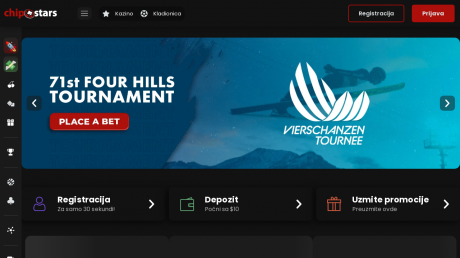 ChipStars Casinos Homepage