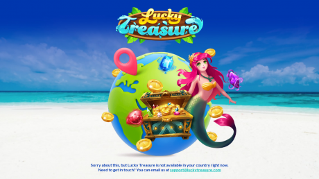 LuckyTreasure Mobile Homepage