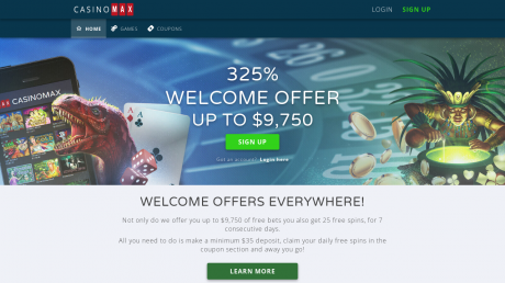 Casino Maxs Homepage