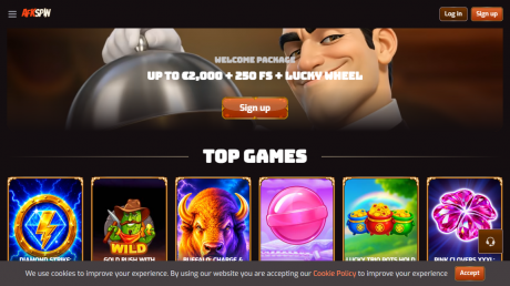AFKSpins Homepage