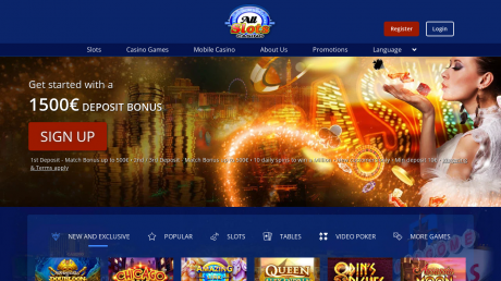 All Slots Casinos Homepage
