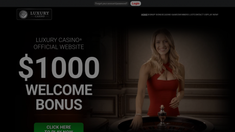 Luxury Casinos Homepage