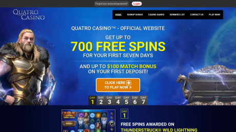 Quatro Casinos Homepage