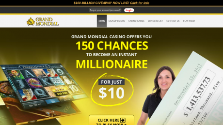 Grand Mondials Homepage