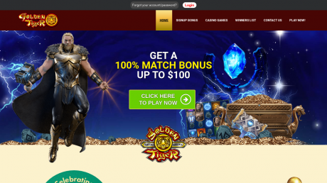 Golden Tigers Homepage