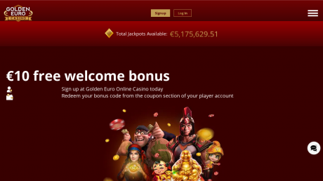 Golden Euro Casinos Homepage