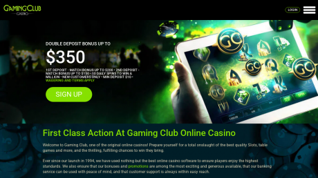 Gaming Clubs Homepage
