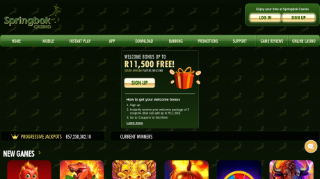 Springboks Homepage