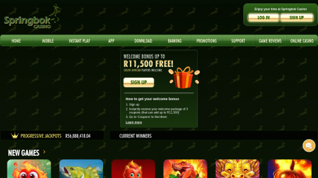 Springboks Homepage