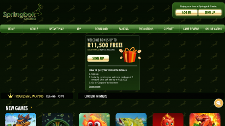 Springboks Homepage
