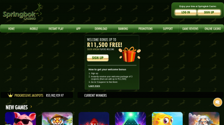 Springboks Homepage