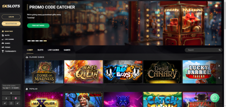 1xSlots Casinos Homepage