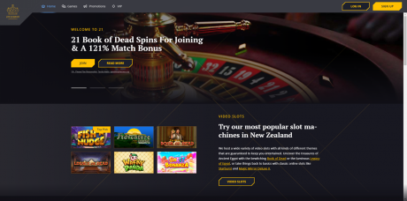 21Casinos Homepage