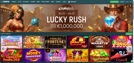 22Casinos Homepage