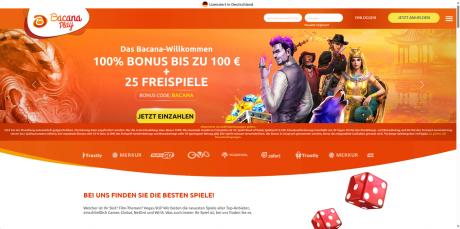 BacanaPlays Homepage