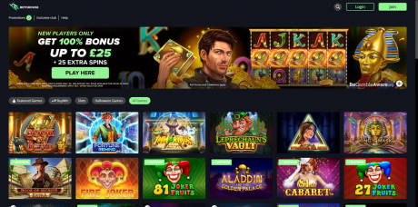 Betgrouse Casinos Homepage