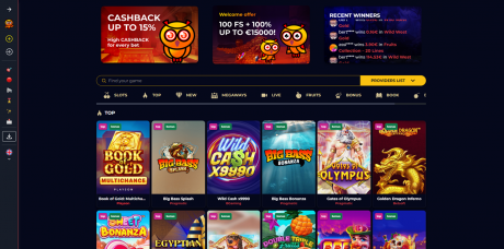 Betsomnia Casinos Homepage