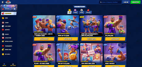 BigClash Casinos Homepage