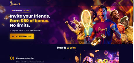BiggerZ Casinos Homepage