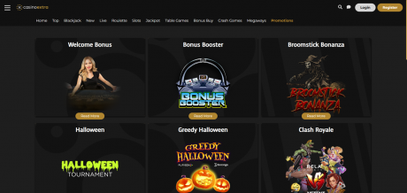CasinoExtras Homepage