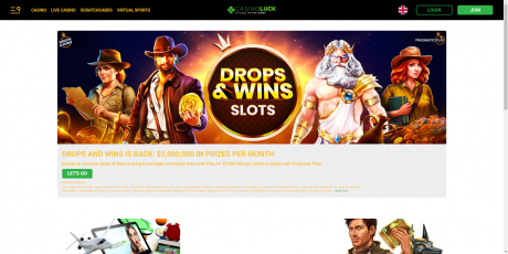 CasinoLucks Homepage