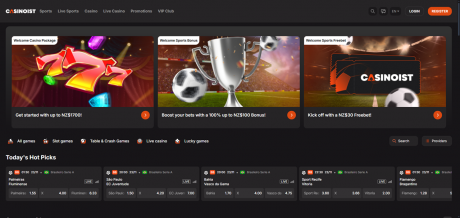 Casinoist Casinos Homepage